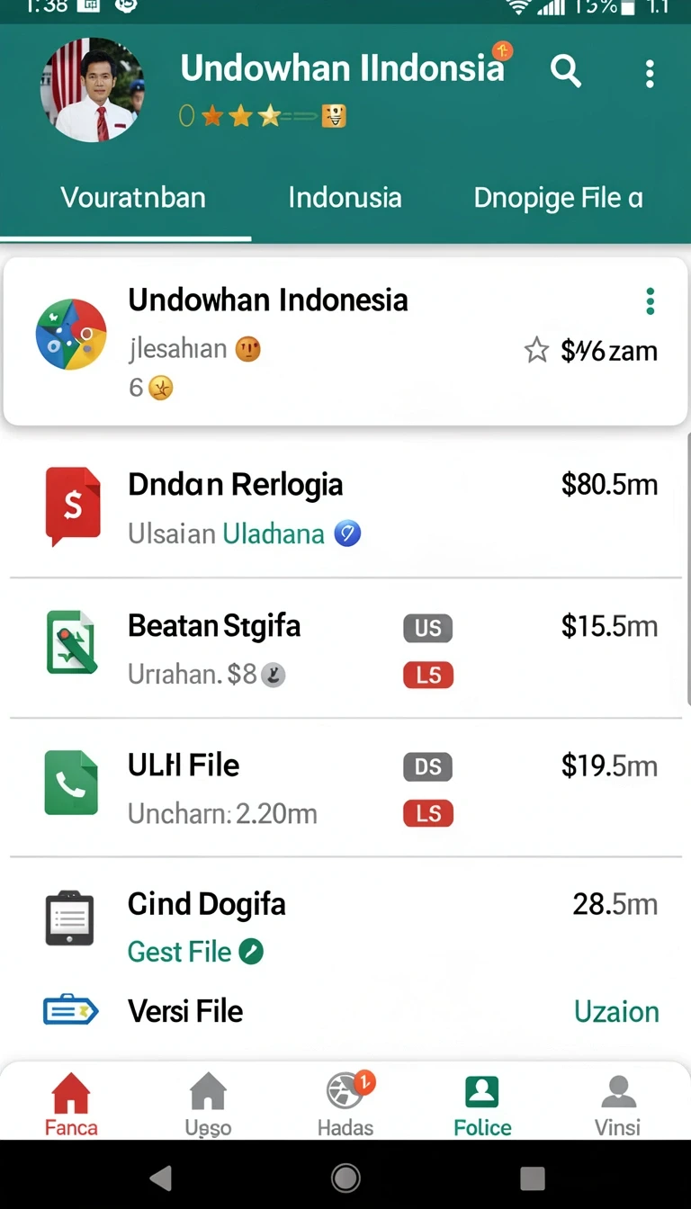 Tampilan utama aplikasi vc5 APK: Cara Download dan Instal di Android yang intuitif dan efisien.