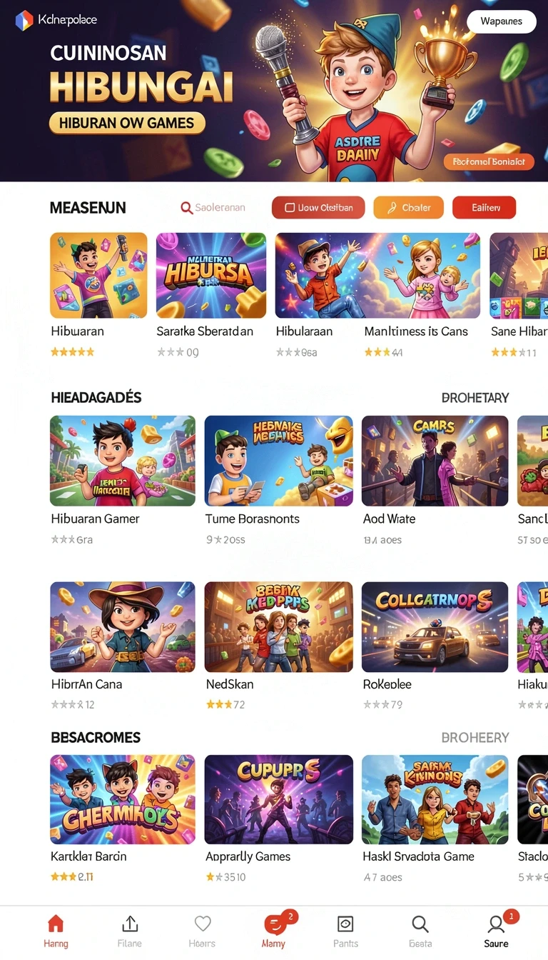 Tampilan utama aplikasi Download raja288 APK untuk Android yang intuitif dan efisien.