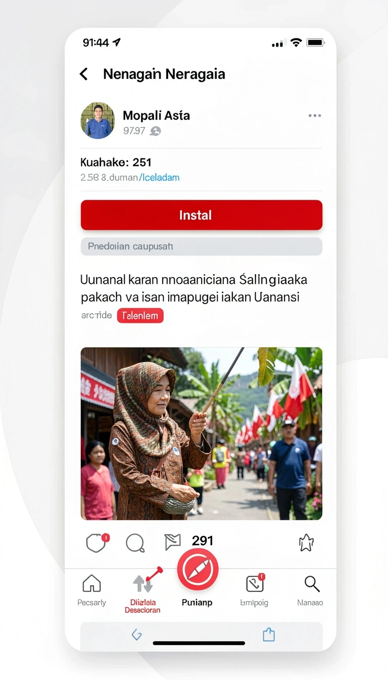 Tampilan utama aplikasi Download hitogel APK Terbaru untuk HP Android yang intuitif dan efisien.
