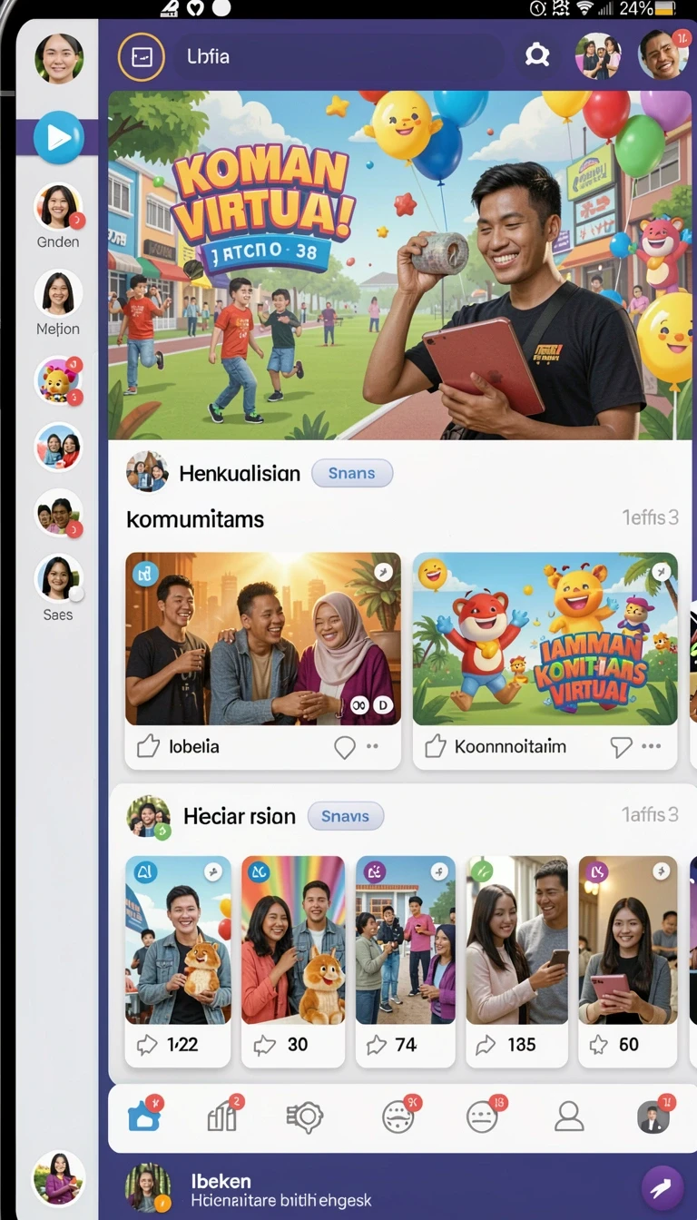Tampilan utama aplikasi Download rezego APK untuk Android yang intuitif dan efisien.