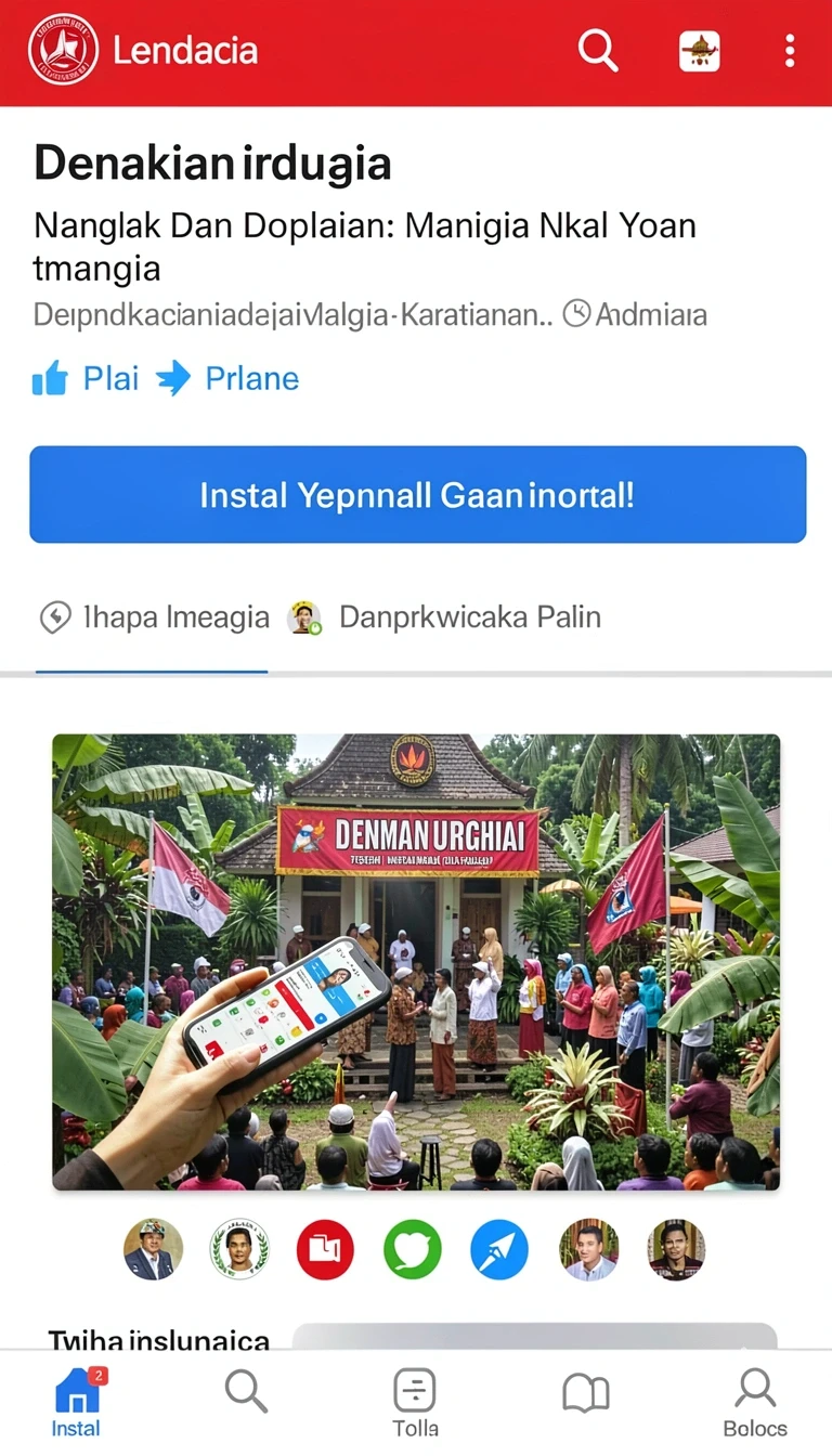 Tampilan utama aplikasi Aplikasi win199 Resmi: Download dan Instalasi yang intuitif dan efisien.