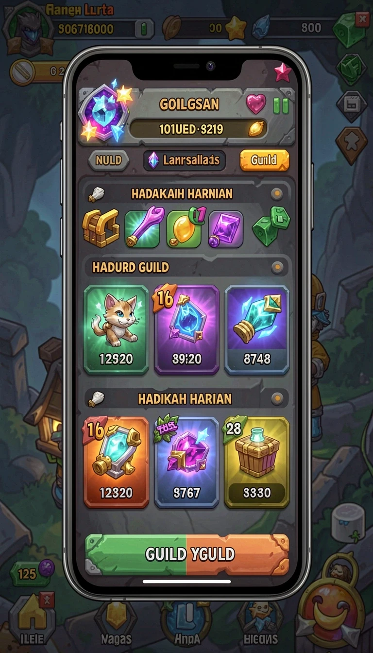 Tampilan utama aplikasi Download pesgslot APK Terbaru Full Version yang intuitif dan efisien.