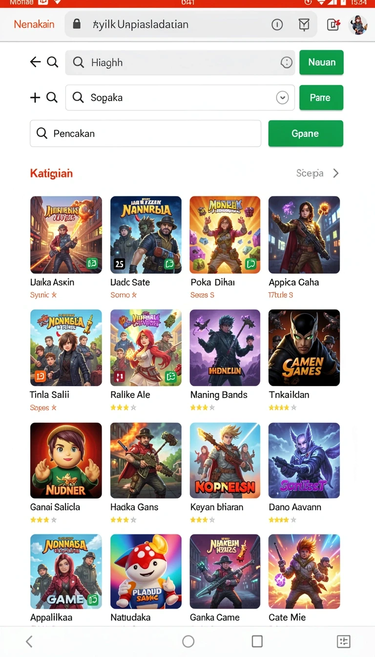 Tampilan utama aplikasi Download duren777 APK Terbaru Full Version yang intuitif dan efisien.