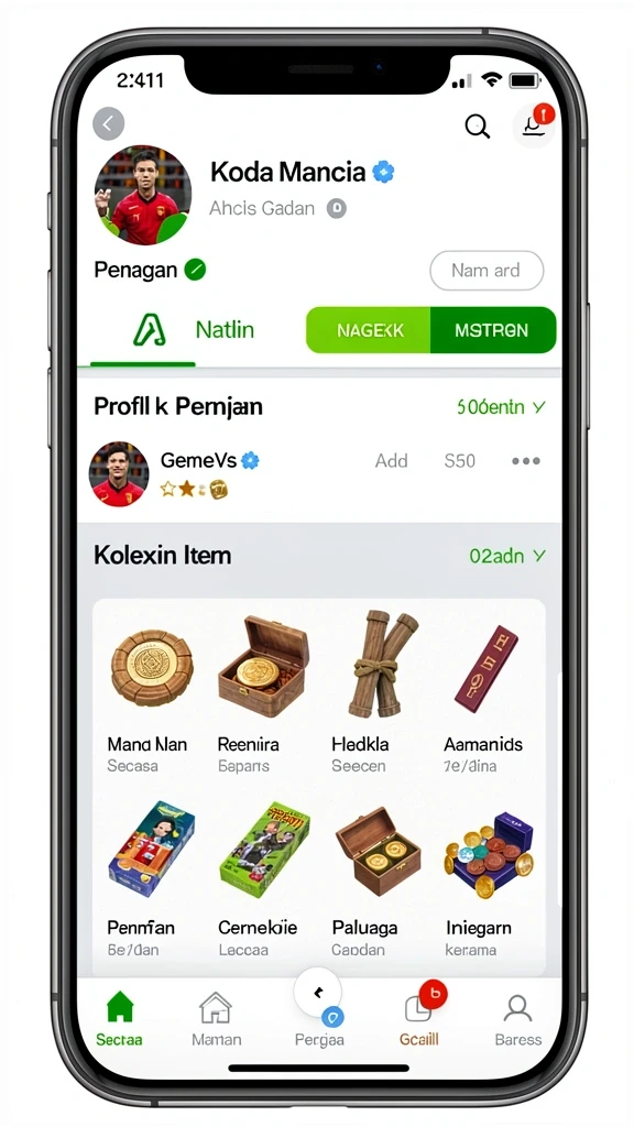 Tampilan utama aplikasi Aplikasi slotaladin Terbaru: Review dan Link Download yang intuitif dan efisien.